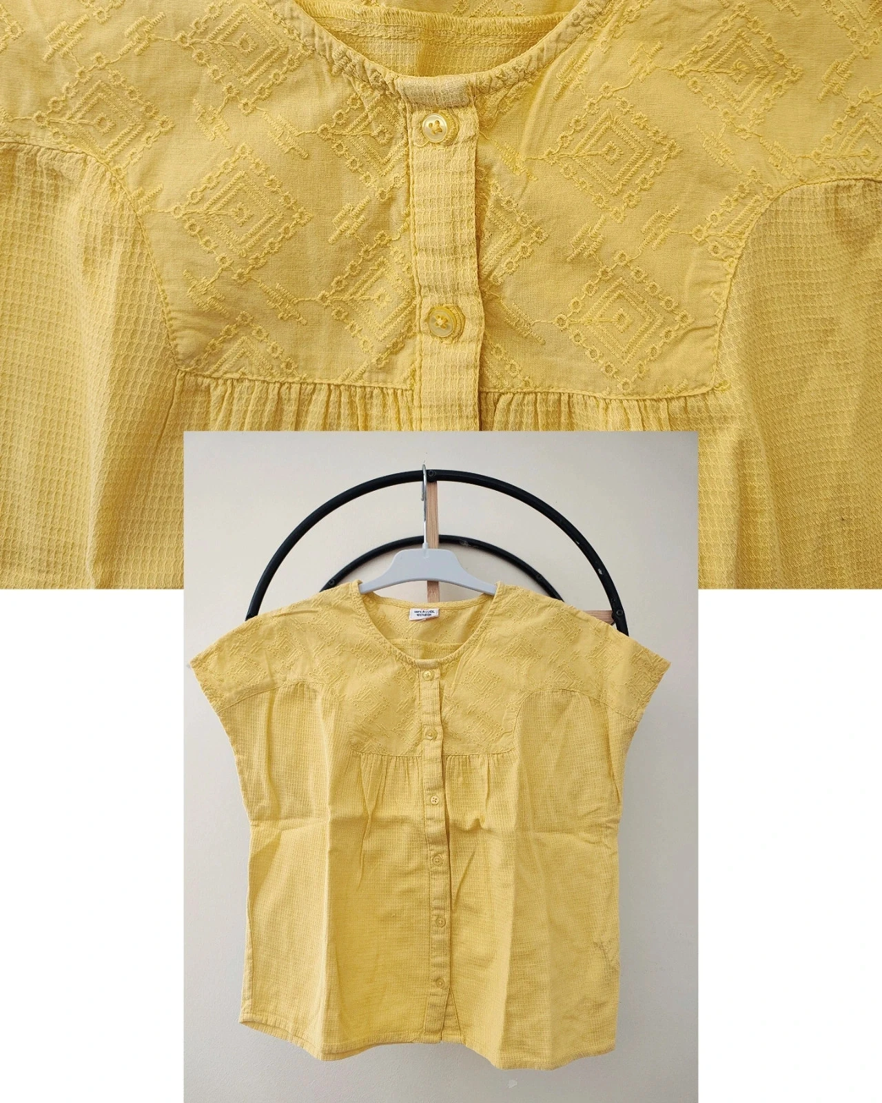 10 ans blouse été tape a l'oeil